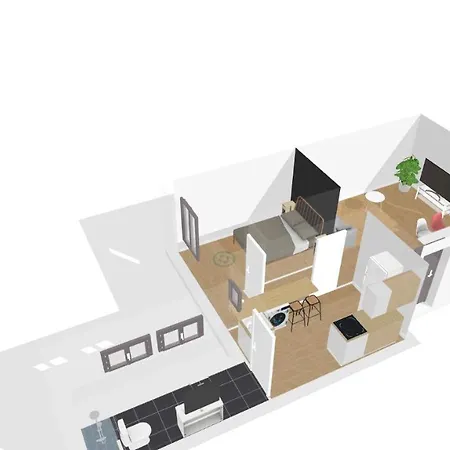 Le Red St Leon : Lit Queen Size * Wifi * Ideal Couple Colmar
